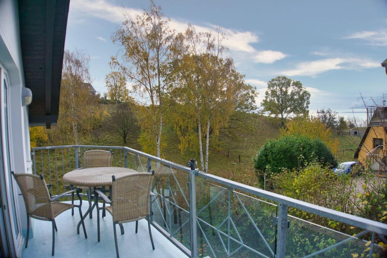 Balkon Mit Traumhaften Meerblick, Gratis Nutzung Vom Ahoi Erlebnisbad Und Sauna In Sellin Duenenhaus Fewo05 ゲーレン エクステリア 写真